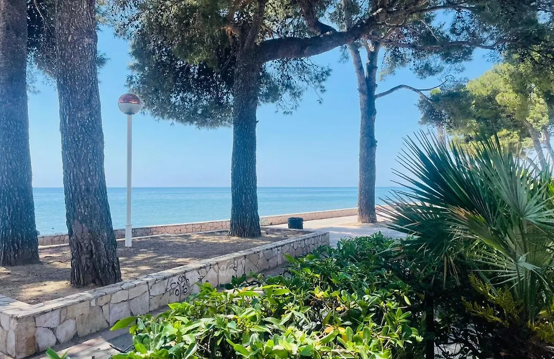 Apartamento Vistas Al Mar, Con Acceso Directo A La Playa, Piscina Y Parking Gratis!!!-1