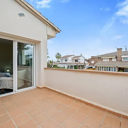 Global Maria, Con Barbacoa Privada Y Piscina Comunitaria, Platja De Vilafortuny-2