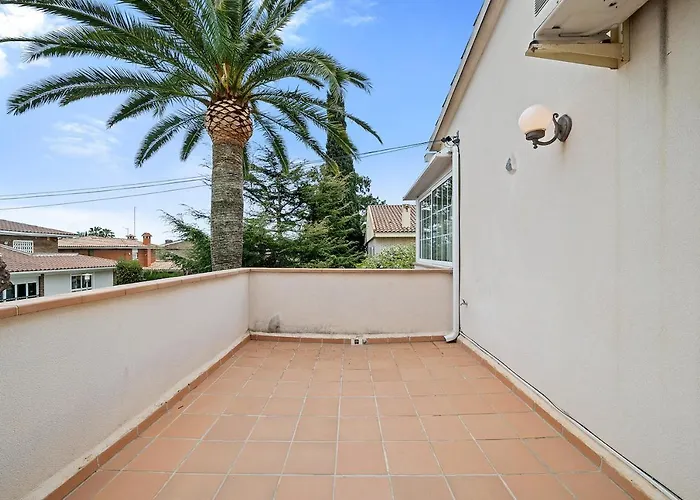 Villa Global Maria, Con Barbacoa Privada Y Piscina Comunitaria, Platja De Vilafortuny à Cambrils